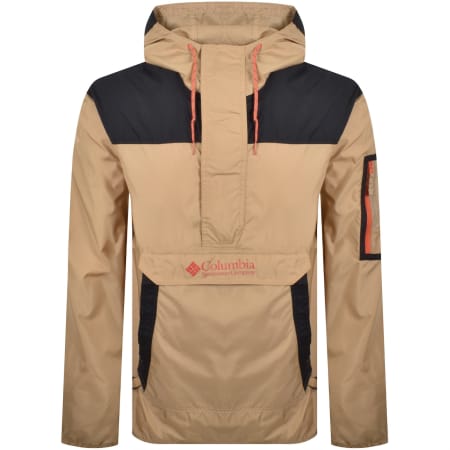 Columbia Challenger Windbreaker Jacket Beige | Mainline Menswear ca